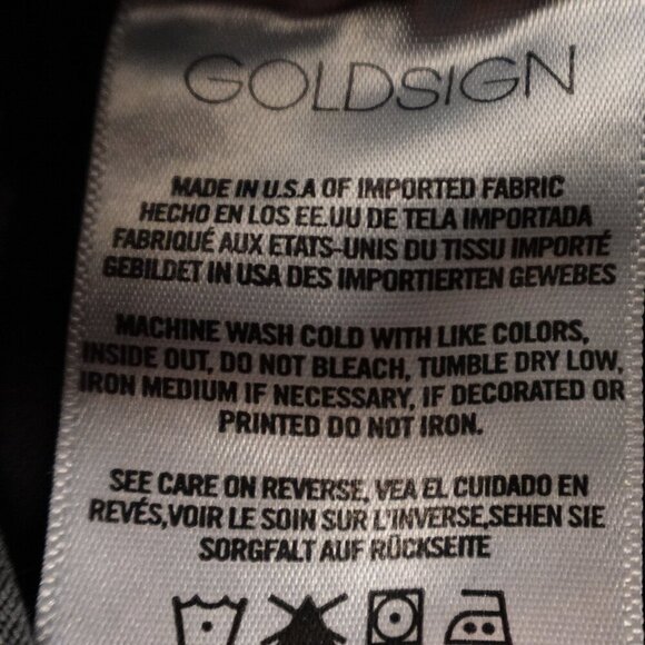 Goldsign jeans mid rise skinny women's 27 dark indigo blue USA made - Picture 13 of 15